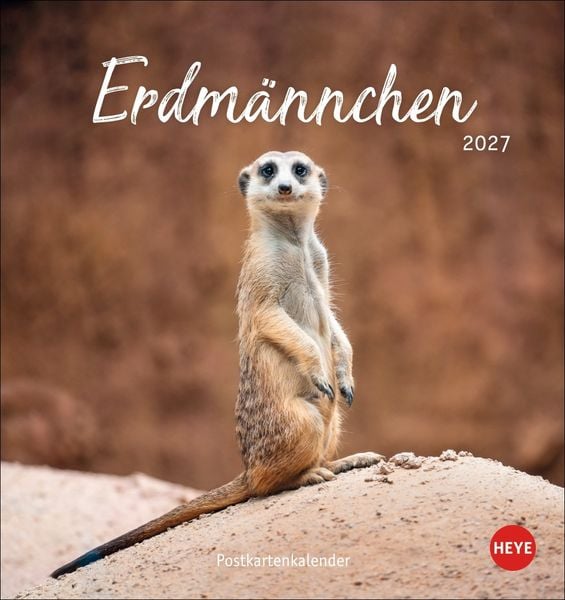 Produktbild: Erdm&auml;nnchen Postkartenkalender 2027