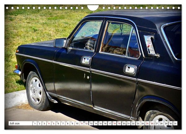 Produktbild: WOLGA - Auto-Legende der UdSSR (Wandkalender 2026 DIN A4 quer), CALVENDO Monatskalender