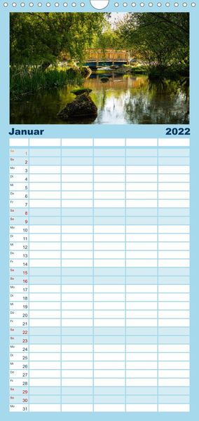 Produktbild: Familienplaner Unterhaching (Wandkalender 2022 , 21 cm x 45 cm, hoch)
