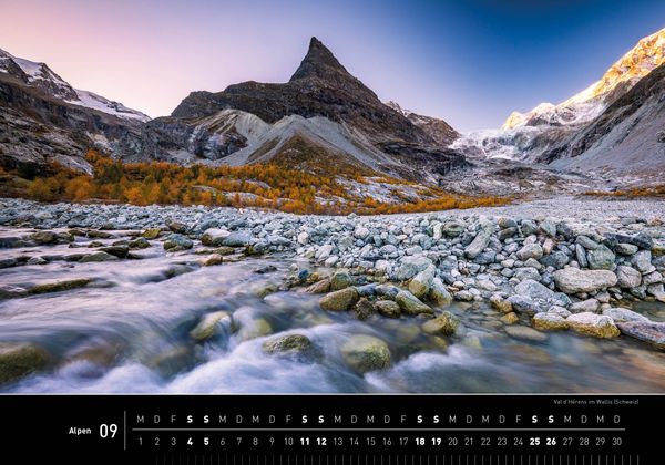 Produktbild: Alpen Premiumkalender 2027