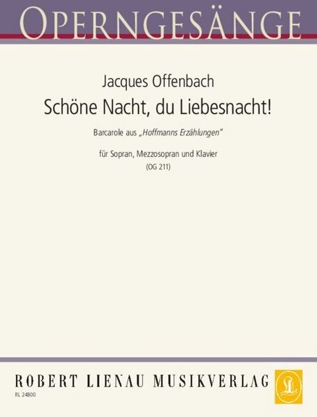 Produktbild: Sch&ouml;ne Nacht, du Liebesnacht!, Sopran, Mezzo-Sopran und Klavier