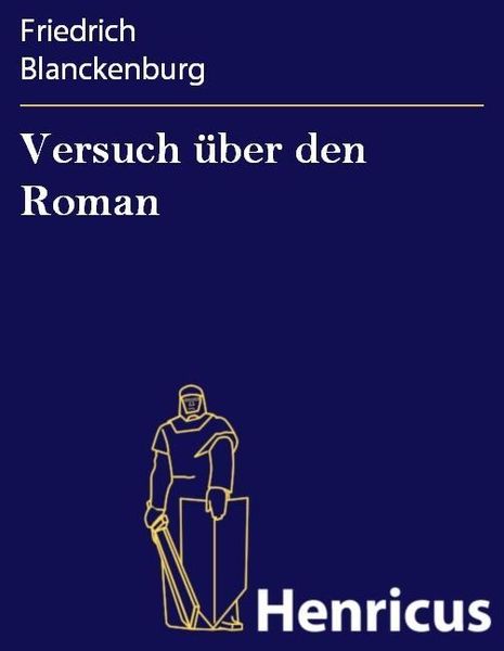 Produktbild: Versuch &uuml;ber den Roman