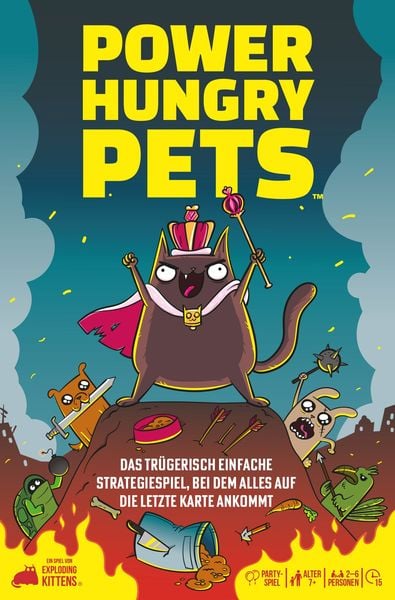 Exploding Kittens - Power Hungry Pets