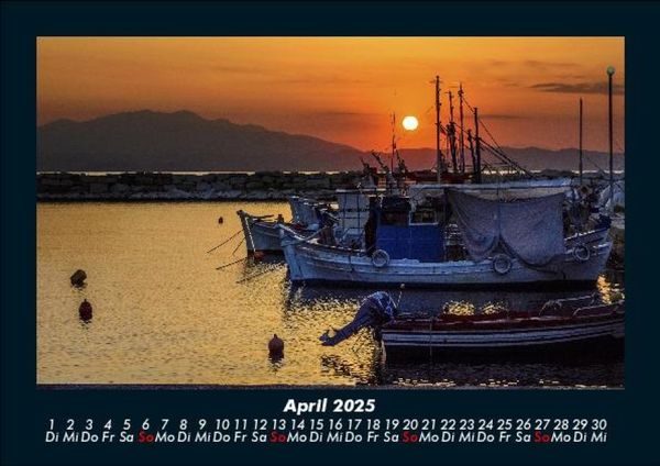 Produktbild: Segelschiffe und Boote 2025 Fotokalender DIN A5