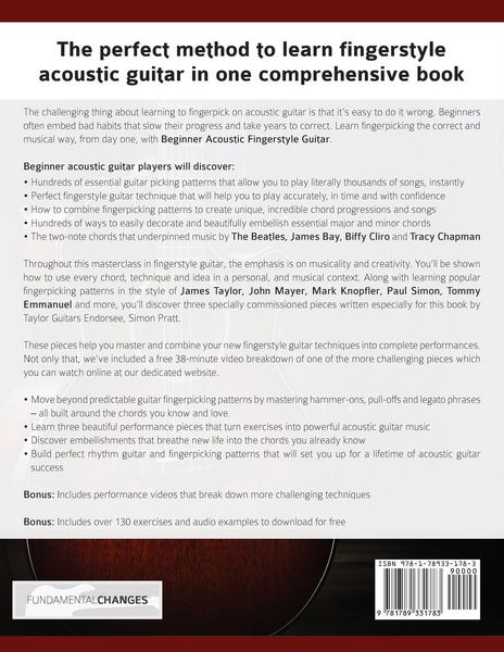 Produktbild: Beginner Acoustic Fingerstyle Guitar