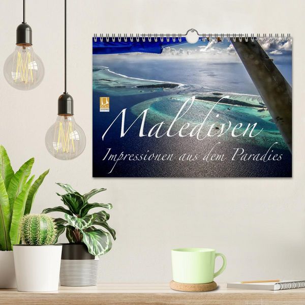 Produktbild: Malediven Impressionen aus dem Paradies (Wandkalender 2026 DIN A4 quer), CALVENDO Monatskalender