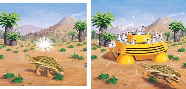 Produktbild: Auf zu den Dinosauriern!
