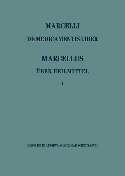 Produktbild: Marcellus - &Uuml;ber Heilmittel 1