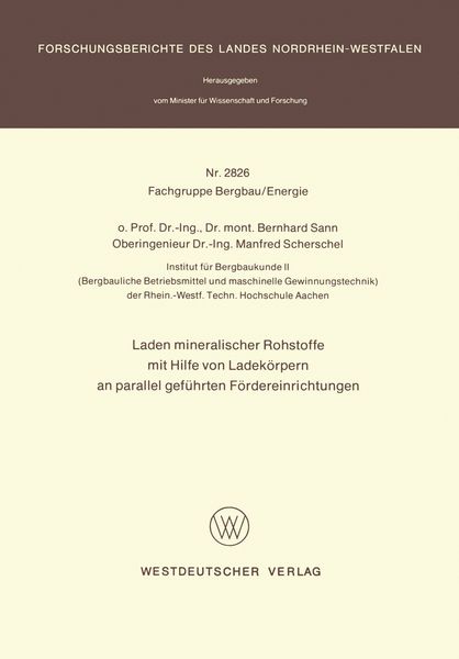 Produktbild: Laden mineralischer Rohstoffe mit Hilfe von Ladekörpern an parallel geführten Förderereinrichtungen