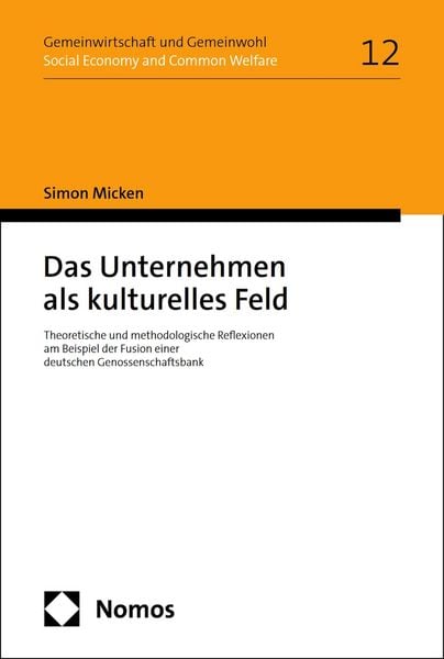 Produktbild: Das Unternehmen als kulturelles Feld