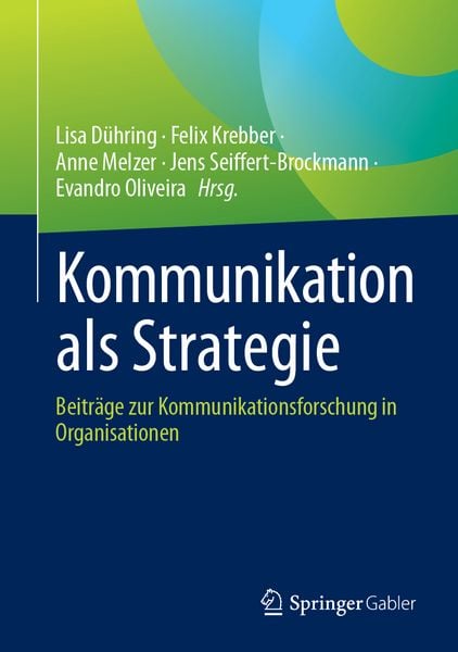 Produktbild: Kommunikation als Strategie