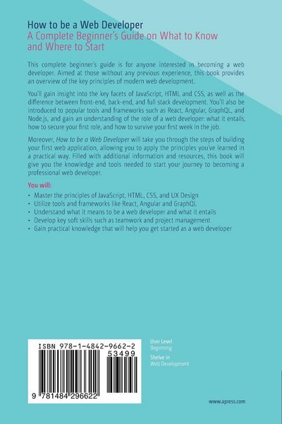 Produktbild: How to be a Web Developer