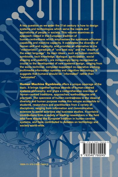 Produktbild: Human Machine Symbiosis