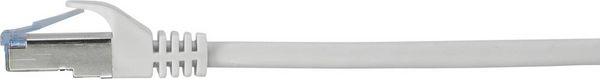 Produktbild: Renkforce RF-5043946 RJ45 Patchkabel CAT 6a S/FTP 15.00m Grau Flammwidrig 1St.