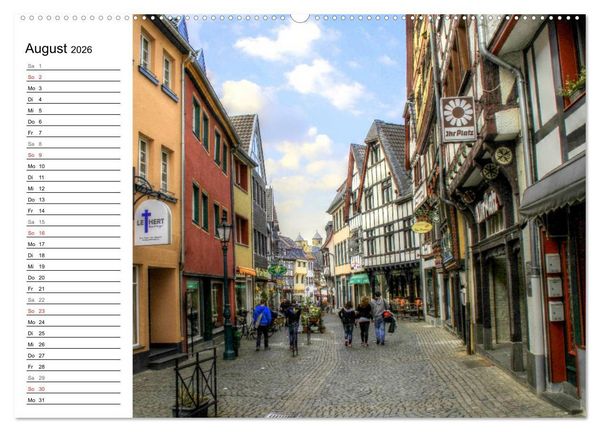 Produktbild: Die sch&ouml;nsten Orte der Eifel (Wandkalender 2026 DIN A2 quer), CALVENDO Monatskalender