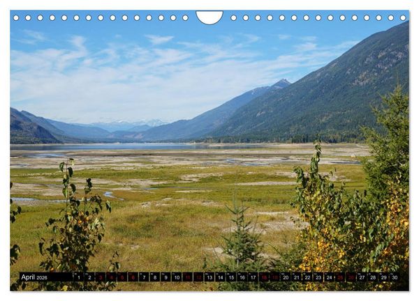 Produktbild: Kanadas British Columbia - Herbstzeit (Wandkalender 2026 DIN A4 quer), CALVENDO Monatskalender