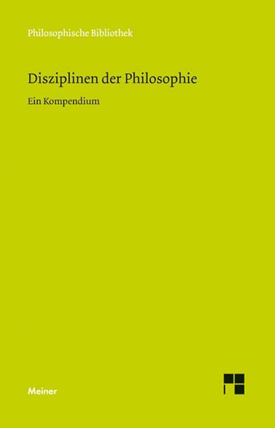 Produktbild: Disziplinen der Philosophie