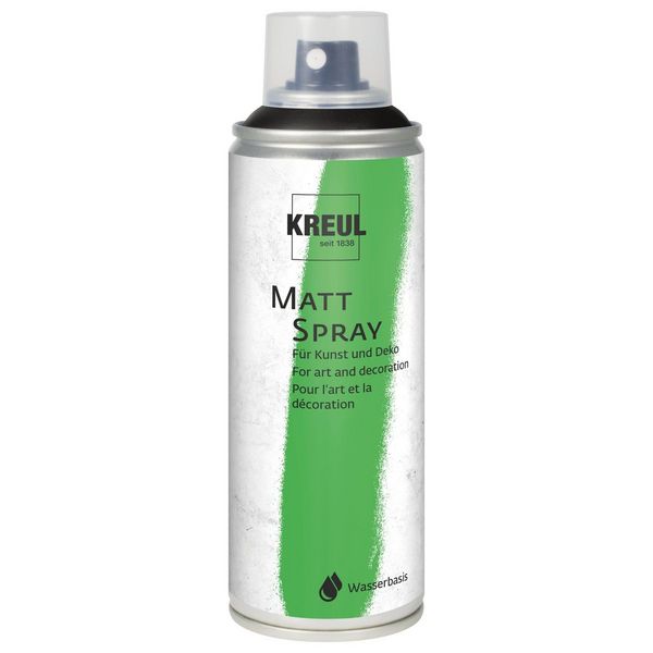 KREUL Matt Spray schwarz 200ml Sprühdose