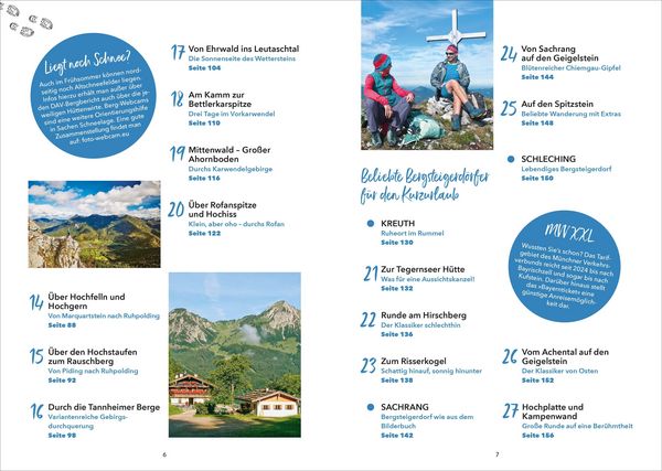 Produktbild: Das perfekte Bergwochenende mit Bus und Bahn in den Bayerischen Hausbergen