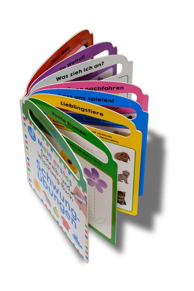 Produktbild: Gl&uuml;cksfisch: Mein erstes Schreib-und Wegwisch-Buch: Schwung&uuml;bungen