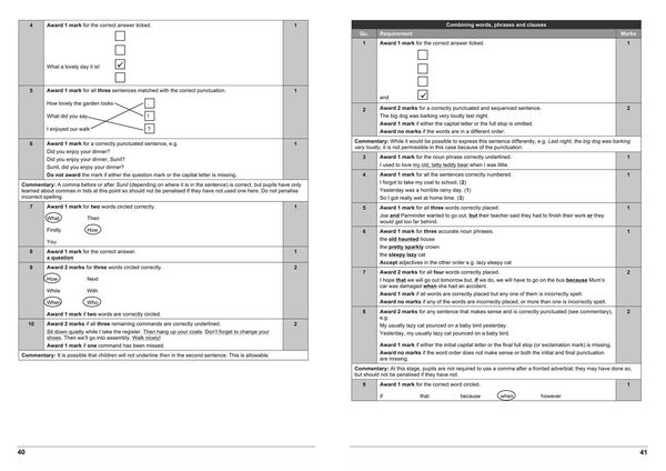 Produktbild: Key Stage 1 Grammar, Punctuation and Spelling Topic Assessment