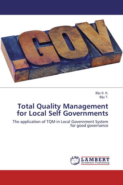 Produktbild: Total Quality Management for Local Self Governments