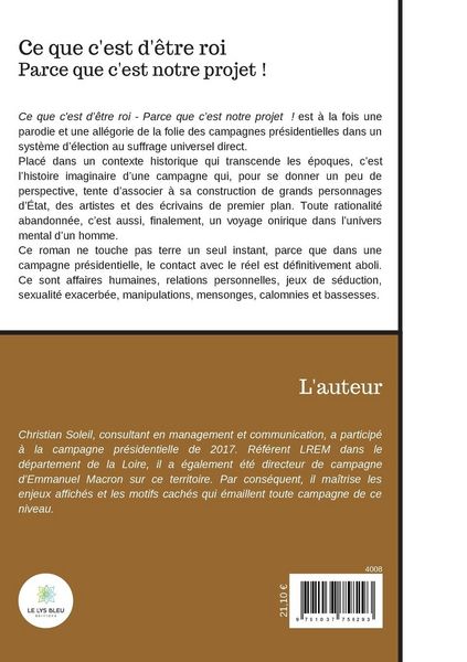 Produktbild: Ce que c'est d'&ecirc;tre roi