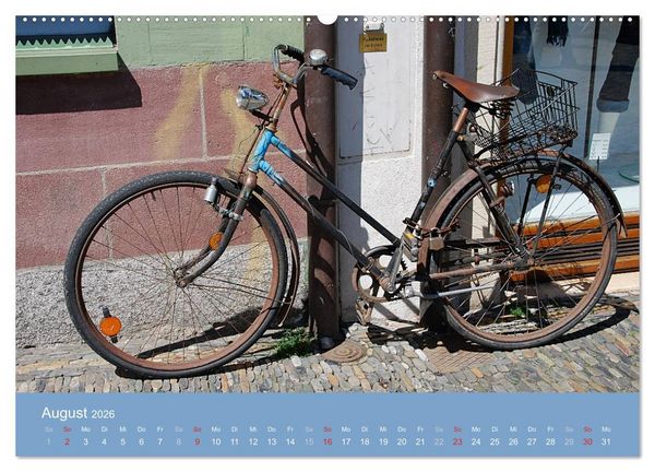 Produktbild: Das Fahrrad 2026 (Wandkalender 2026 DIN A2 quer), CALVENDO Monatskalender