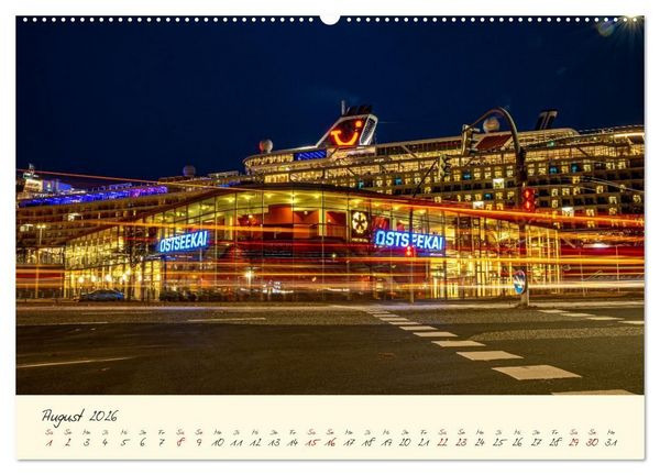 Produktbild: Kiel &ndash; Maritimes Flair im Wandel der Jahreszeiten (hochwertiger Premium Wandkalender 2026 DIN A2 quer), Kunstdruck in Hochglanz
