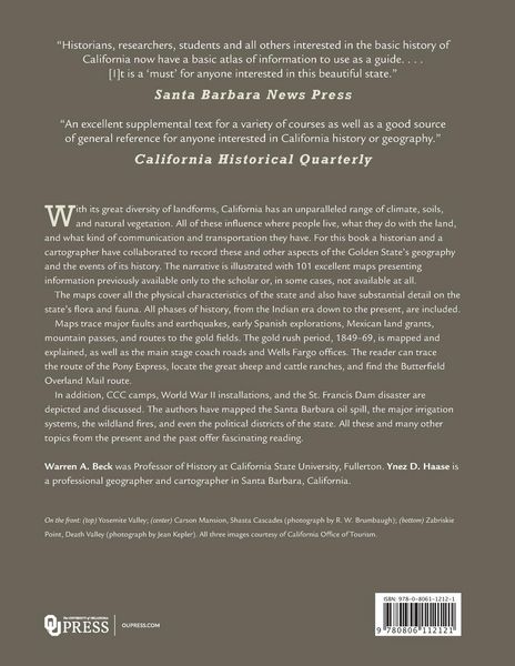Produktbild: Historical Atlas of California,