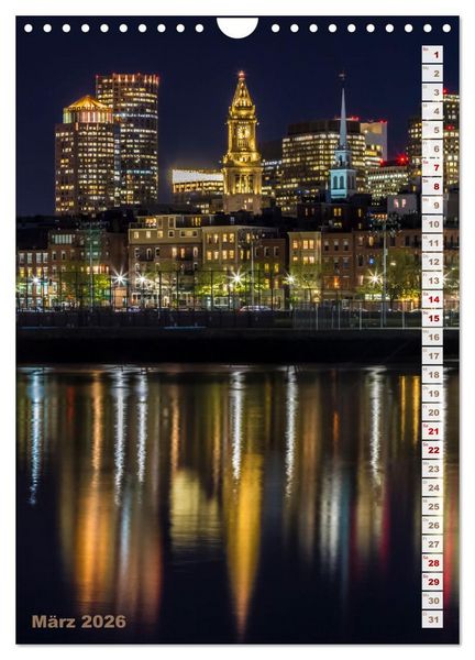 Produktbild: FASZINATION USA Urbanes und Naturhighlights (Wandkalender 2026 DIN A4 hoch), CALVENDO Monatskalender
