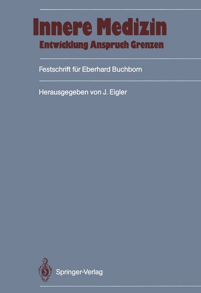 Produktbild: Innere Medizin: Entwicklung, Anspruch, Grenzen