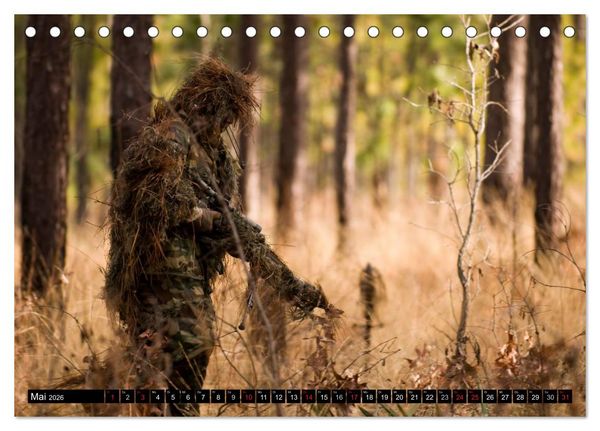 Produktbild: Spezialeinheiten &bull; U.S. Special Forces (Tischkalender 2026 DIN A5 quer), CALVENDO Monatskalender