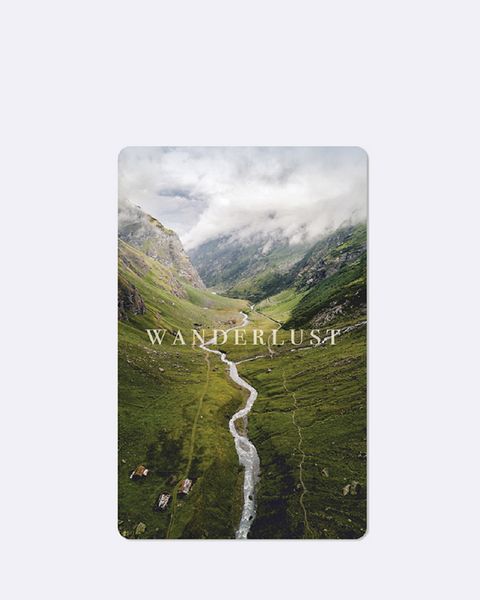 Produktbild: Lunacard Postkarte *Wanderlust