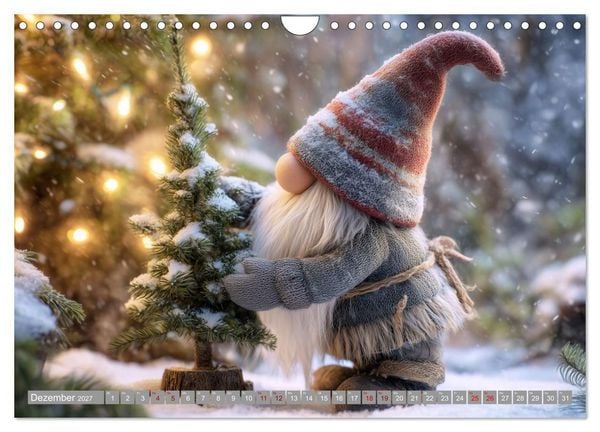 Produktbild: Wichtelgl&uuml;ck zwischen Wald und Wiese (Wandkalender 2027 DIN A4 quer), CALVENDO Monatskalender