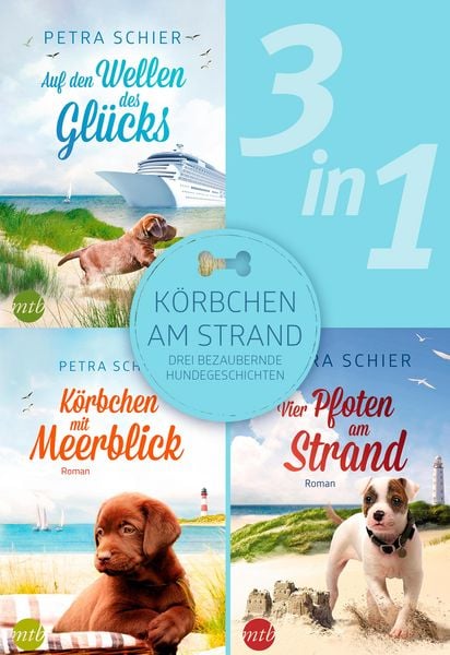 Produktbild: K&ouml;rbchen am Strand - drei bezaubernde Hundegeschichten (3in1)