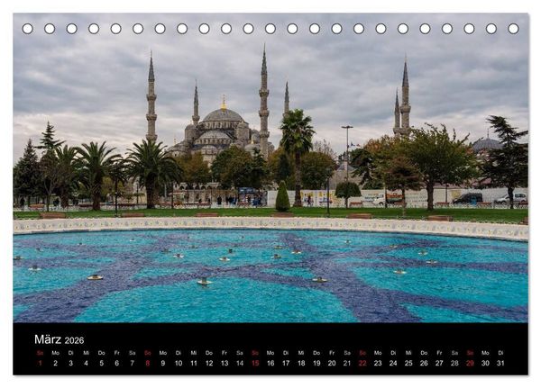 Produktbild: Istanbul (Tischkalender 2026 DIN A5 quer), CALVENDO Monatskalender