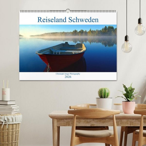Produktbild: Reiseland Schweden (Wandkalender 2026 DIN A2 quer), CALVENDO Monatskalender