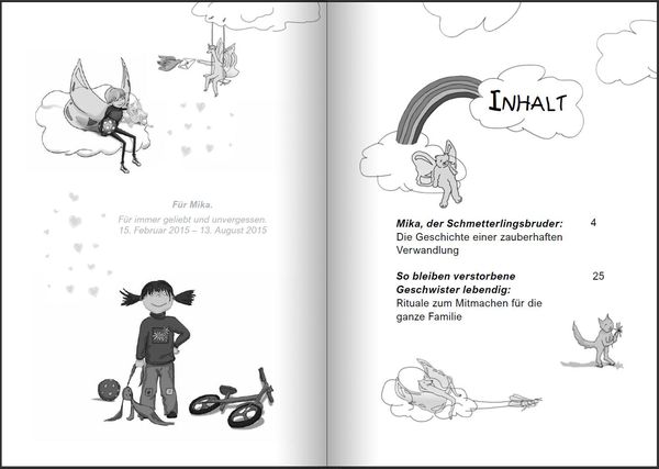 Mein Bruder lebt jetzt im Himmel - Eine liebevolle Bildergeschichte mit Ritualen für trauernde Familien