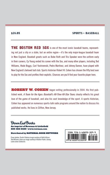 Produktbild: The 50 Greatest Players in Boston Red Sox History