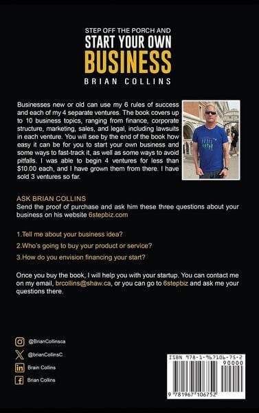 Produktbild: Step Off The Porch and Start Your Own Business