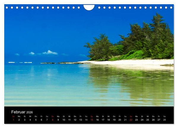 Produktbild: Mauritius - Moments (Wandkalender 2026 DIN A4 quer), CALVENDO Monatskalender