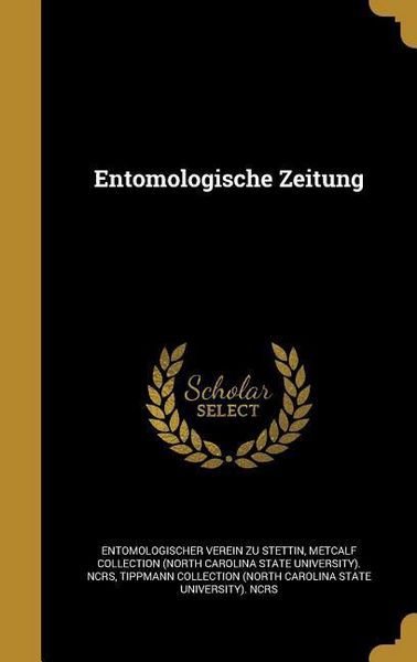 Produktbild: Entomologische Zeitung