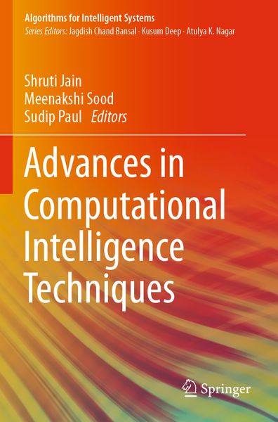 Produktbild: Advances in Computational Intelligence Techniques