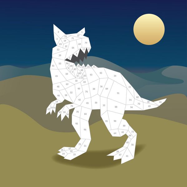 Produktbild: Paint by Sticker Kids: Dinosaurs