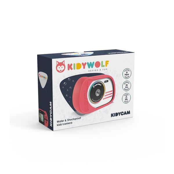 Produktbild: KIDYWOLF Foto- und Videokamera rosa
