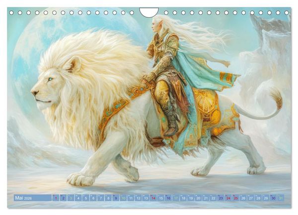 Produktbild: Willkommen im Fantasieland - M&auml;rchenbilder (Wandkalender 2026 DIN A4 quer), CALVENDO Monatskalender