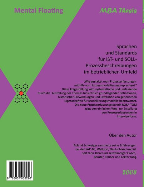 Produktbild: Sprachen und Standards f&uuml;r IST- und SOLL-Prozessbeschreibungen im betrieblichen Umfeld