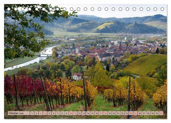 Produktbild: Historisches Gengenbach (Tischkalender 2026 DIN A5 quer), CALVENDO Monatskalender