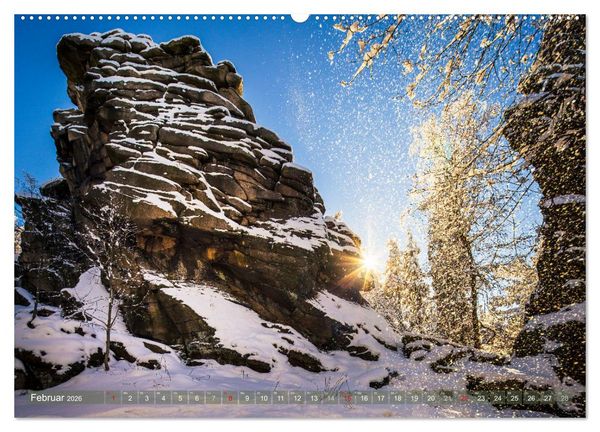 Produktbild: Stimmungsvolle Landschaften in Sachsen 2026 (Wandkalender 2026 DIN A2 quer), CALVENDO Monatskalender